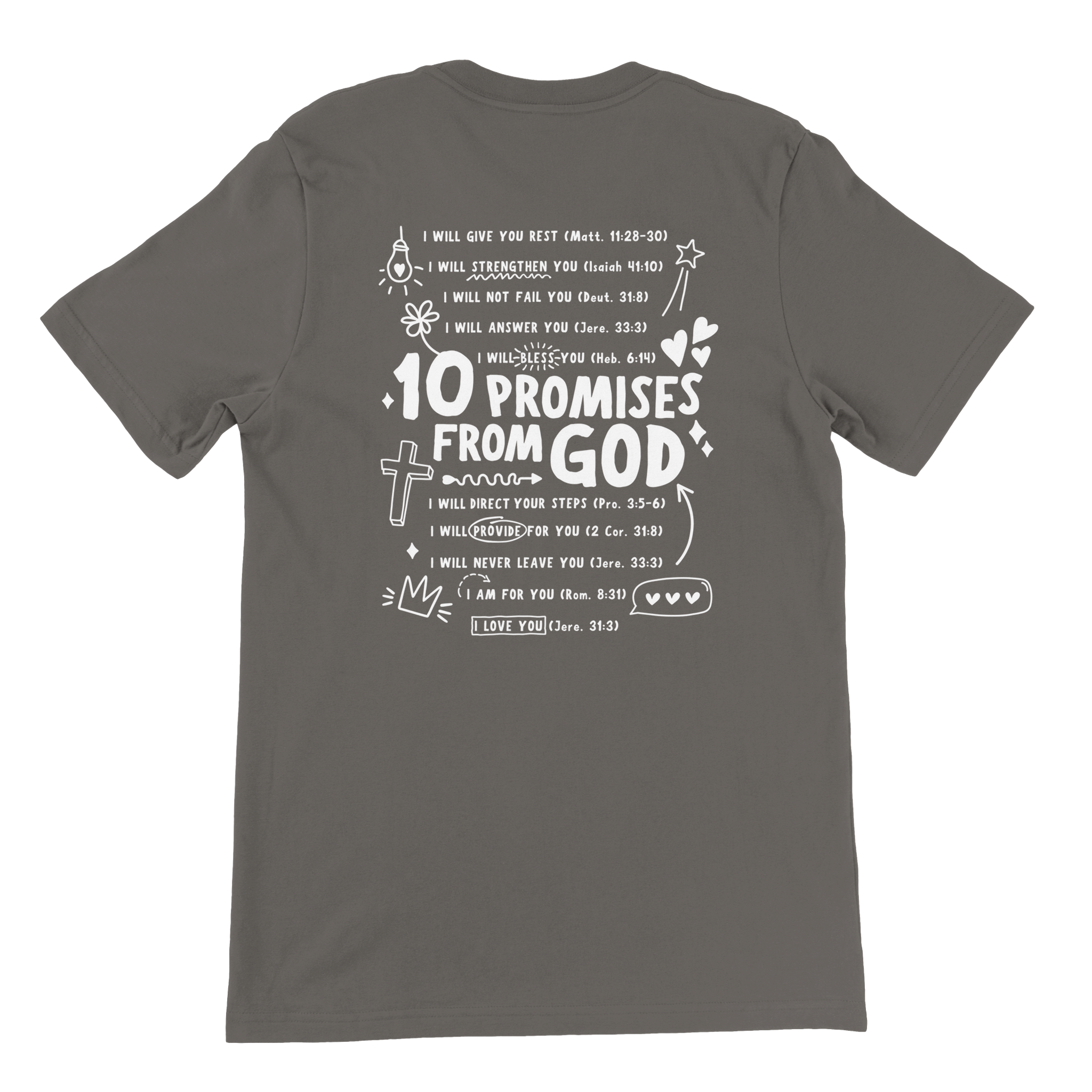 ''10 PROMISES FROM GOD'' T-SHIRT
