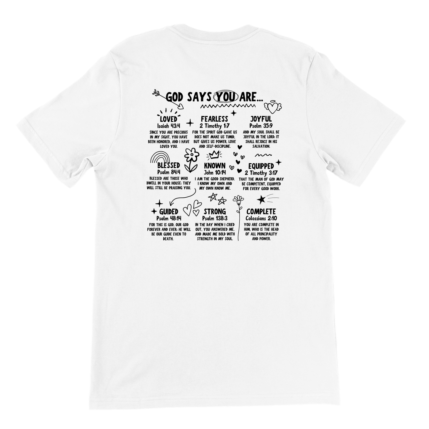 ''GOD SAYS'' T-SHIRT