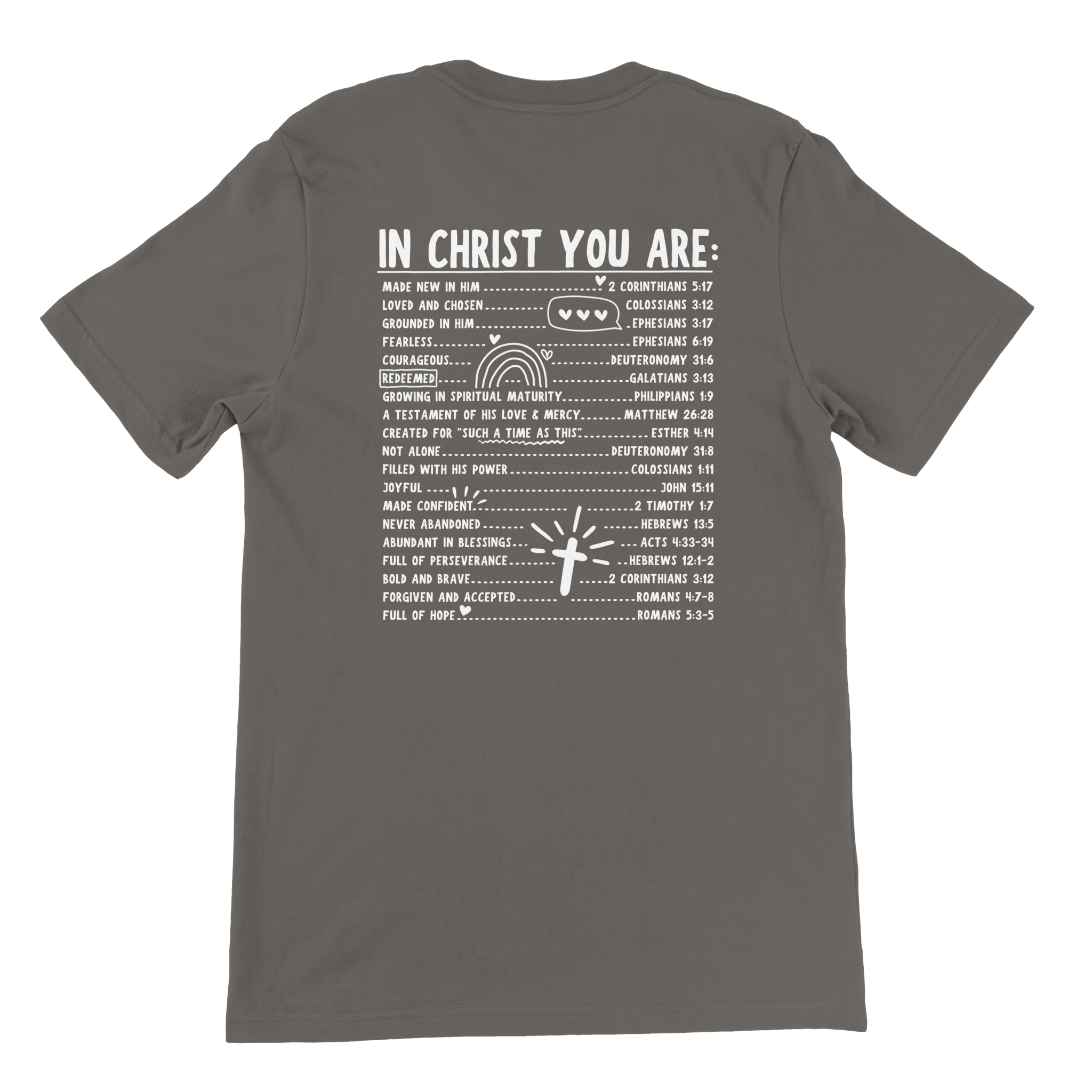 ''IN CHRIST YOU ARE'' T-SHIRT