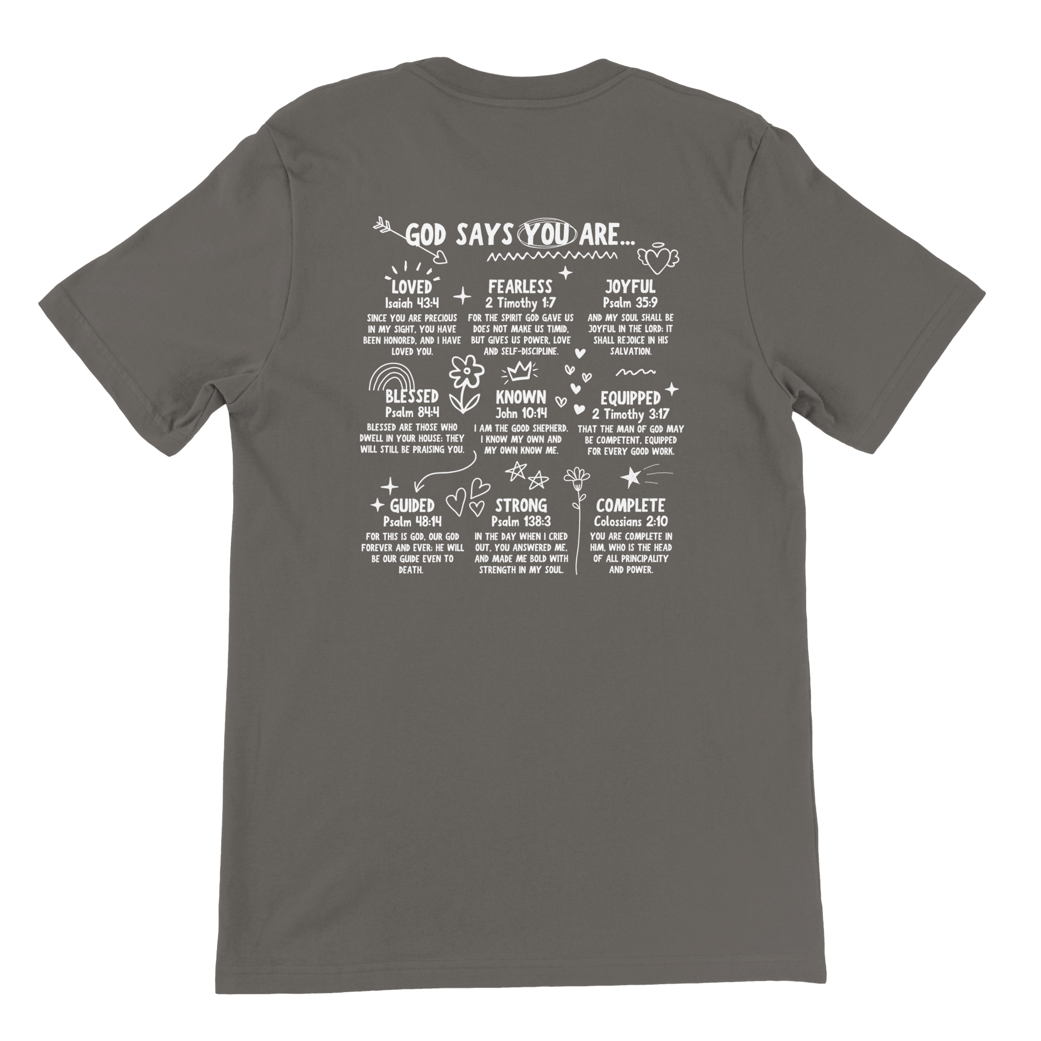 ''GOD SAYS'' T-SHIRT