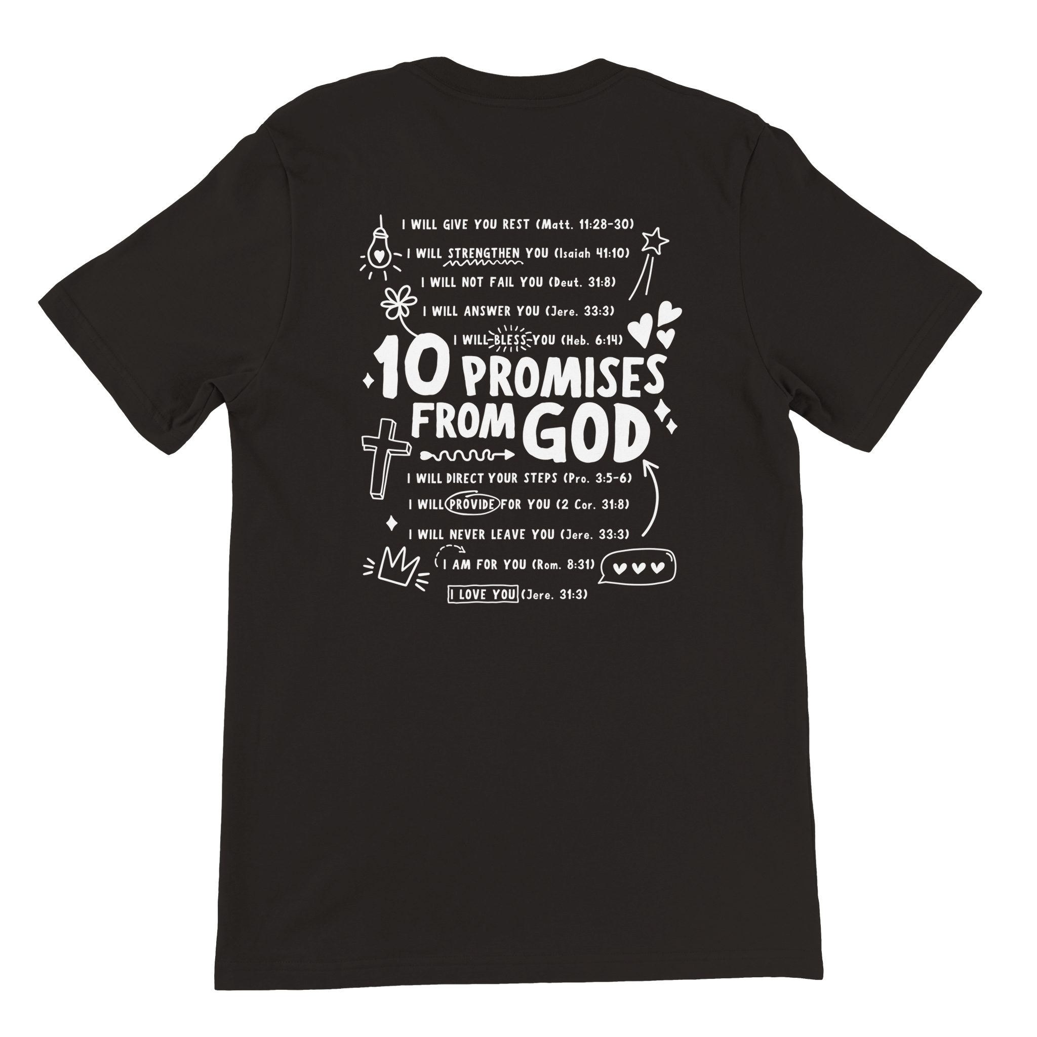 ''10 PROMISES FROM GOD'' T-SHIRT