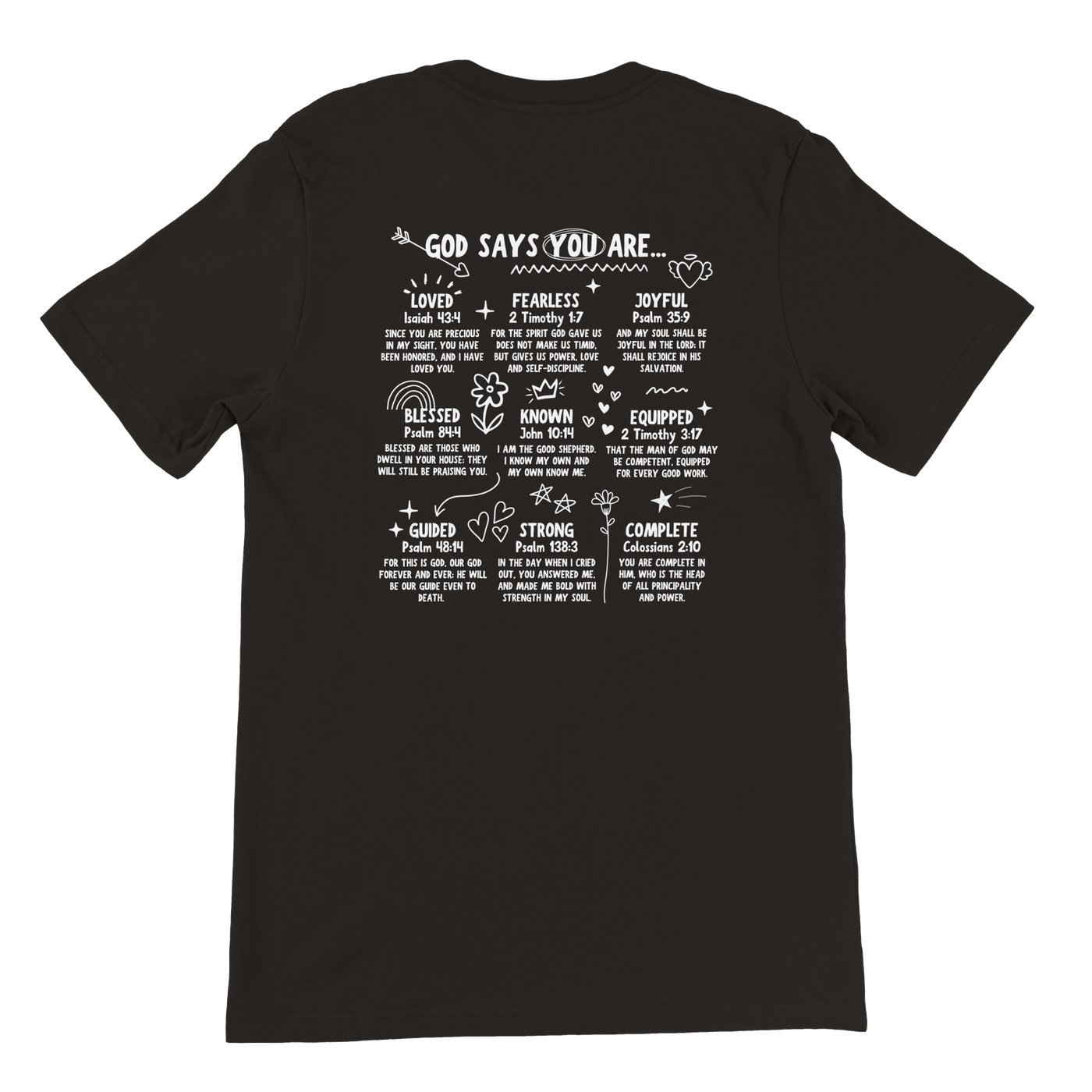 ''GOD SAYS'' T-SHIRT
