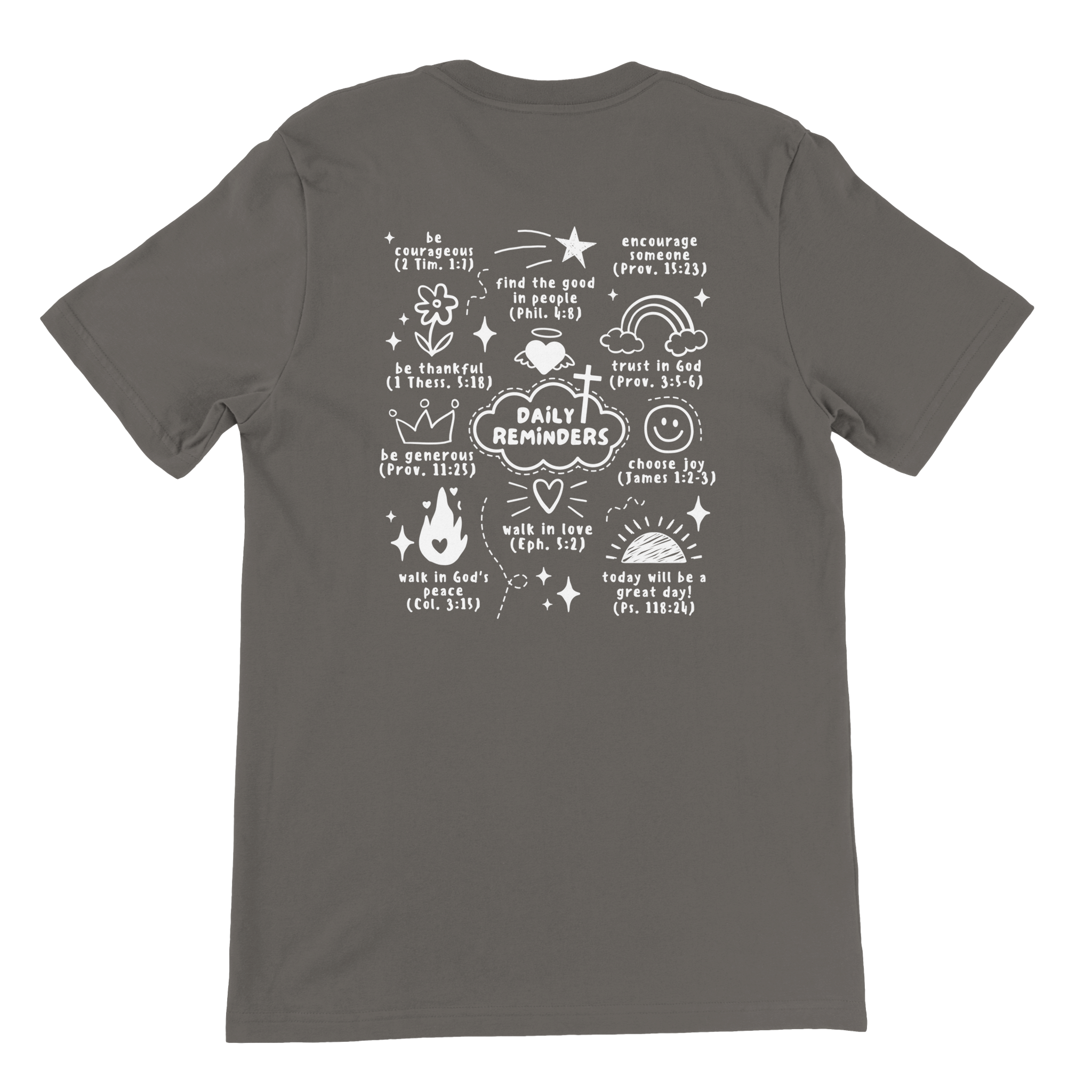 ''DAILY REMINDERS'' T-SHIRT