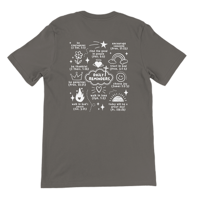 ''DAILY REMINDERS'' T-SHIRT