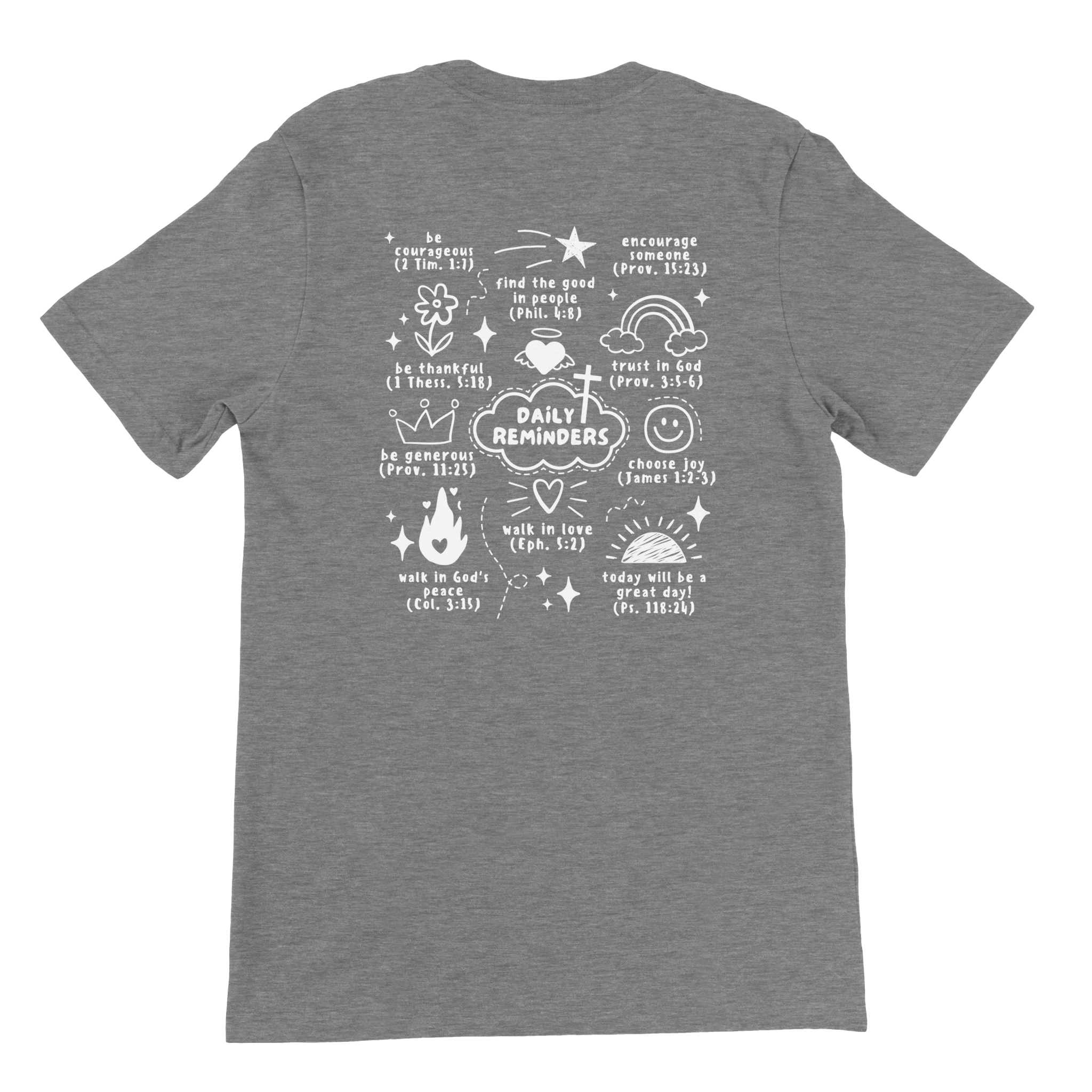 ''DAILY REMINDERS'' T-SHIRT
