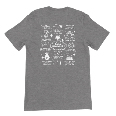 ''DAILY REMINDERS'' T-SHIRT
