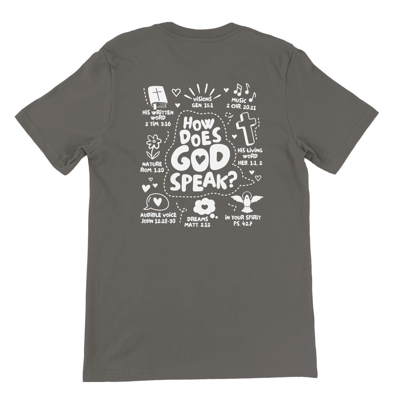 ''HOW GOD SPEAK'' T-SHIRT