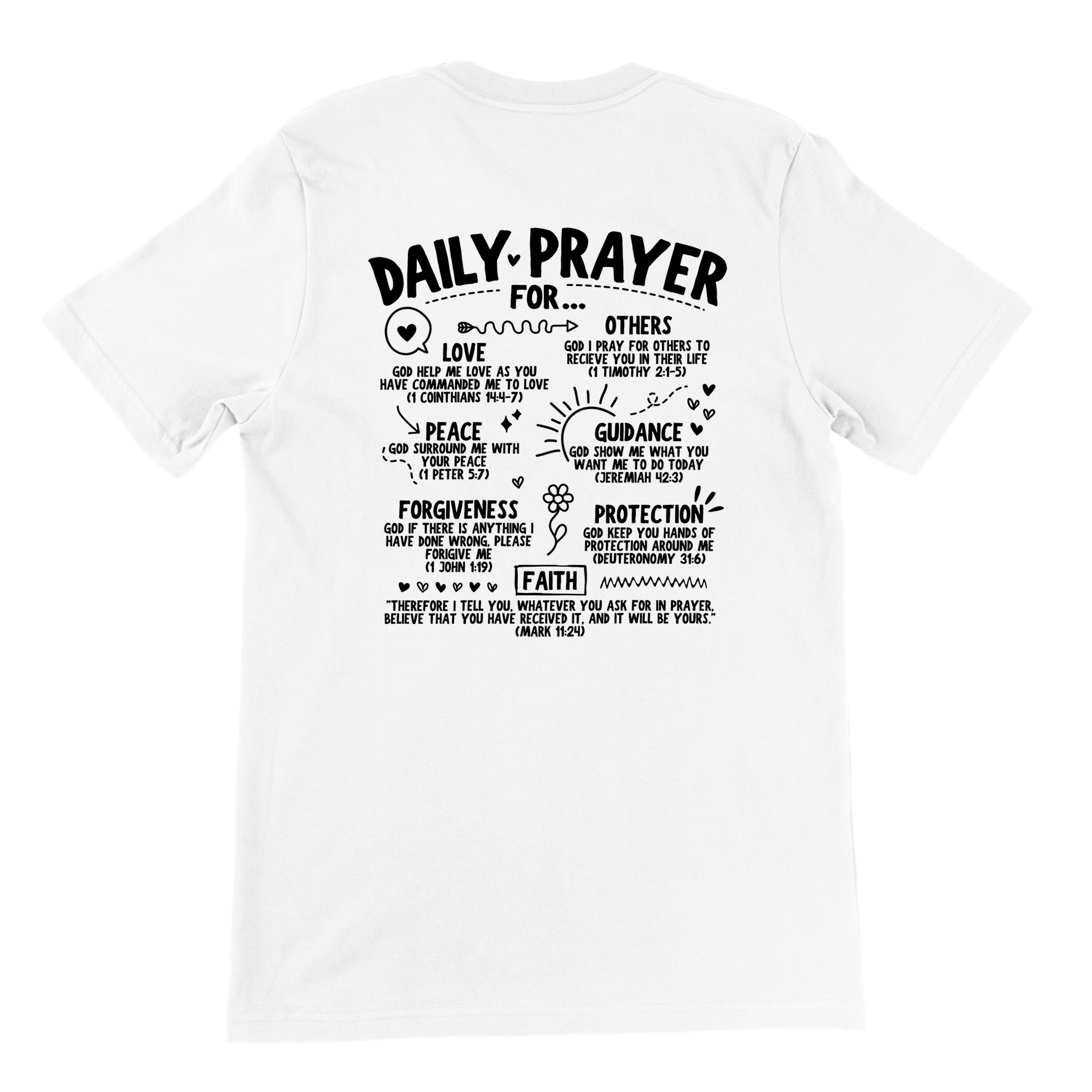 ''DAILY PRAYER'' T-SHIRT