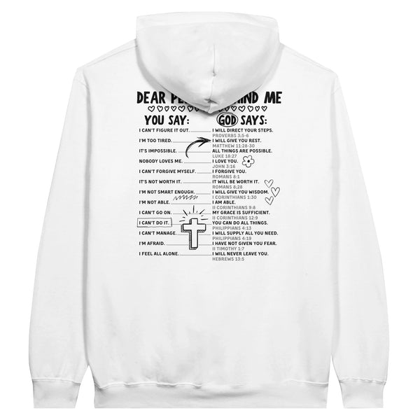 YOU SAY, GOD SAY - HOODIE