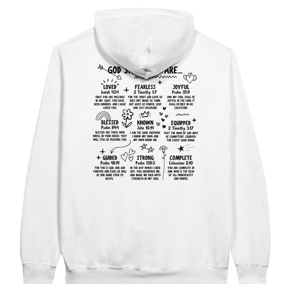 GOD SAYS YOU ARE - HOODIE