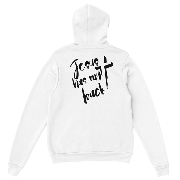 JESUS HAS MY BACK - HOODIE