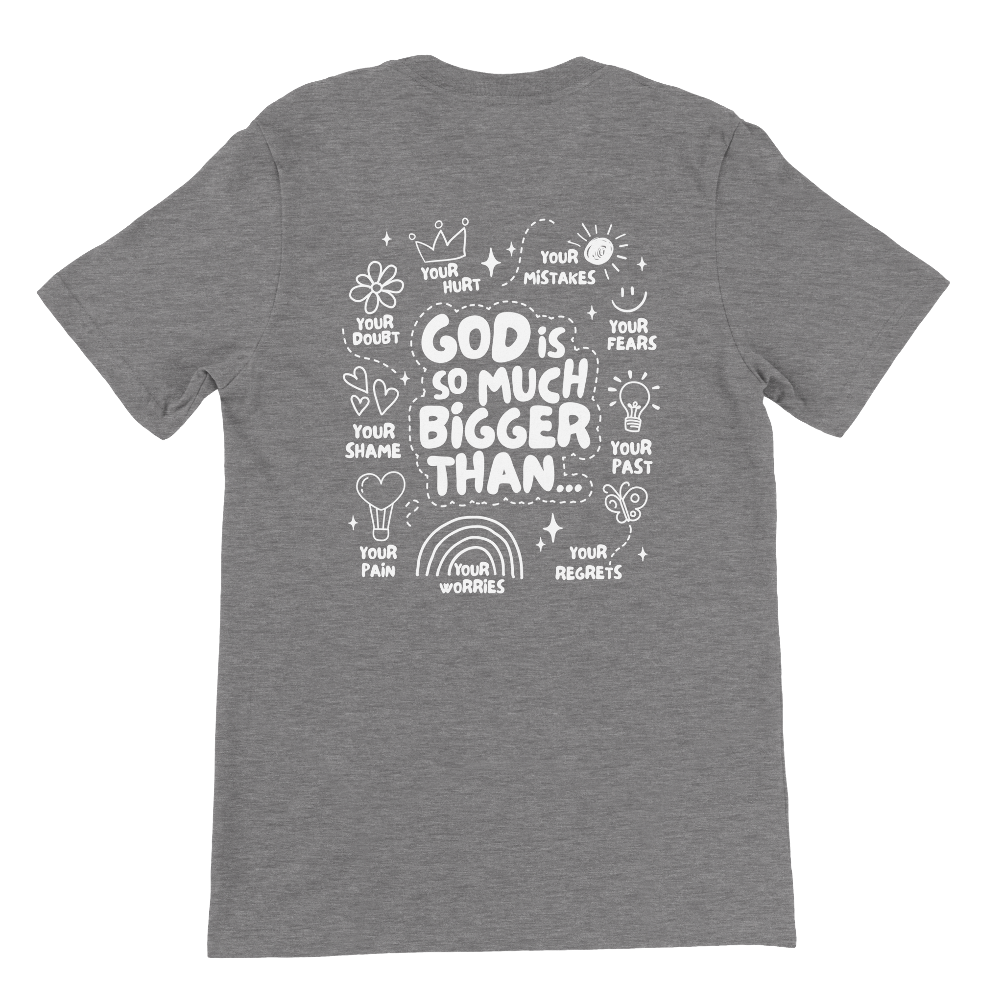 ''GOD IS MUCH BIGGER'' T-SHIRT