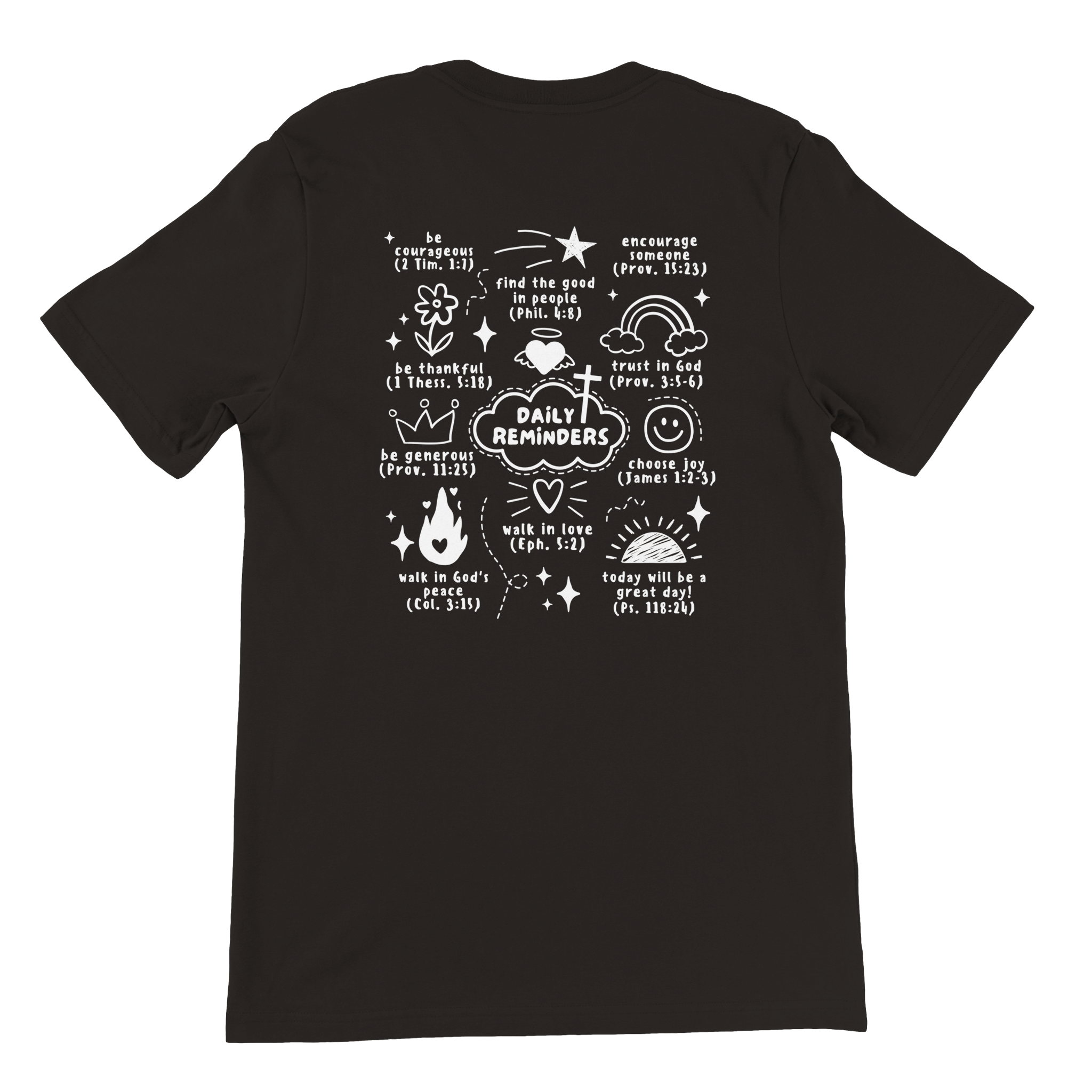 ''DAILY REMINDERS'' T-SHIRT