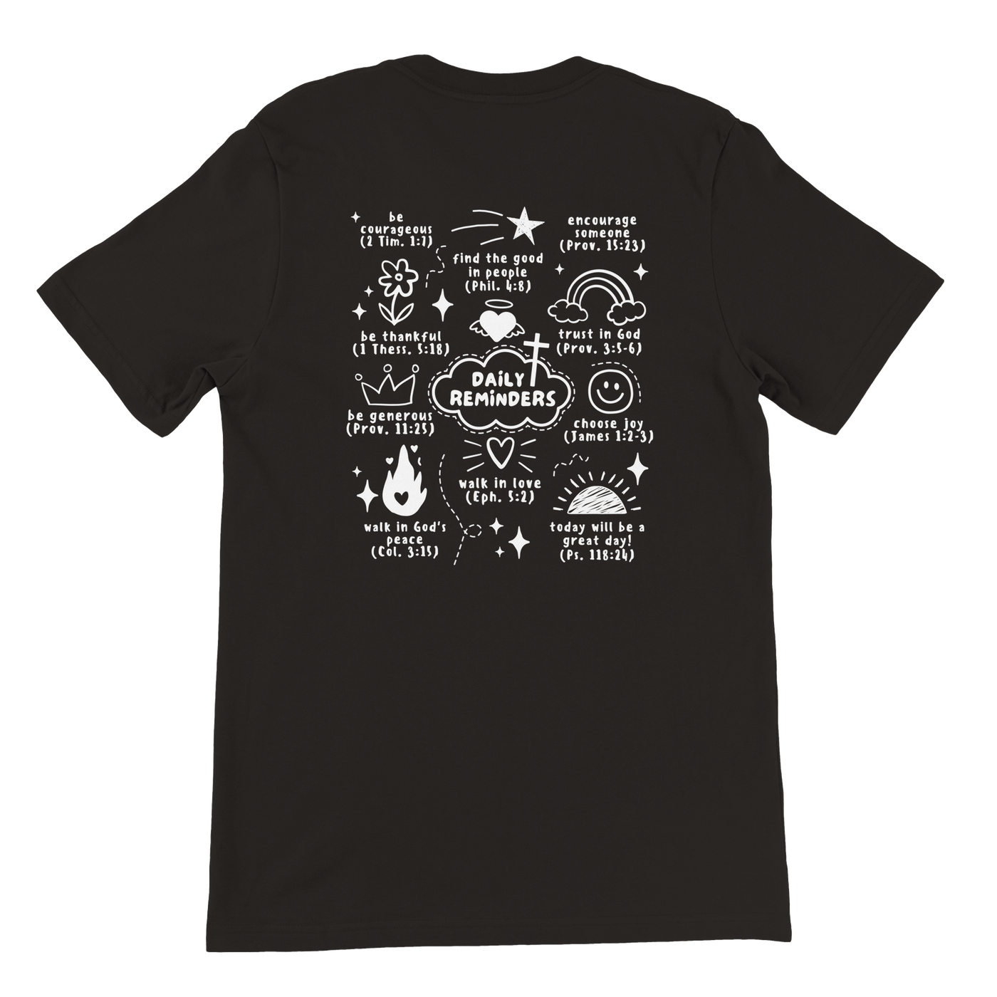 ''DAILY REMINDERS'' T-SHIRT