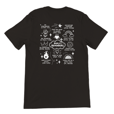 ''DAILY REMINDERS'' T-SHIRT