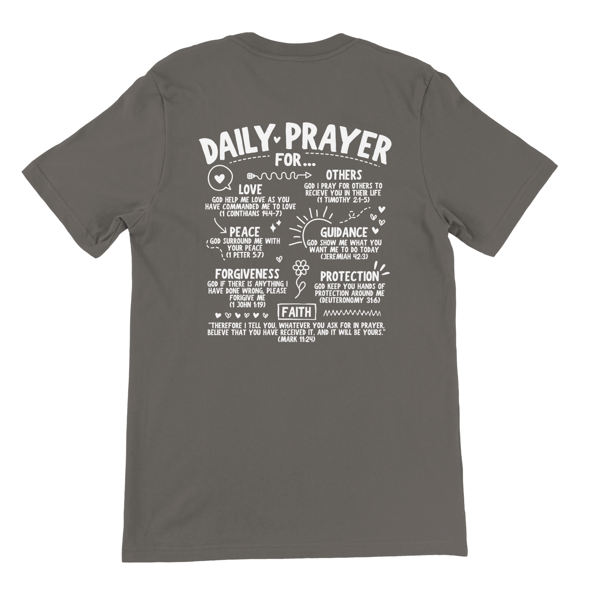 ''DAILY PRAYER'' T-SHIRT