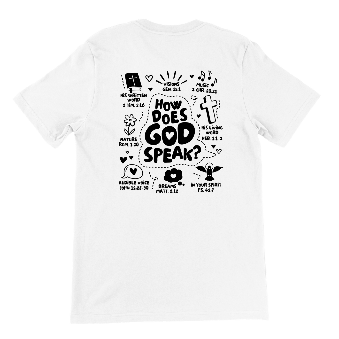 ''HOW GOD SPEAK'' T-SHIRT