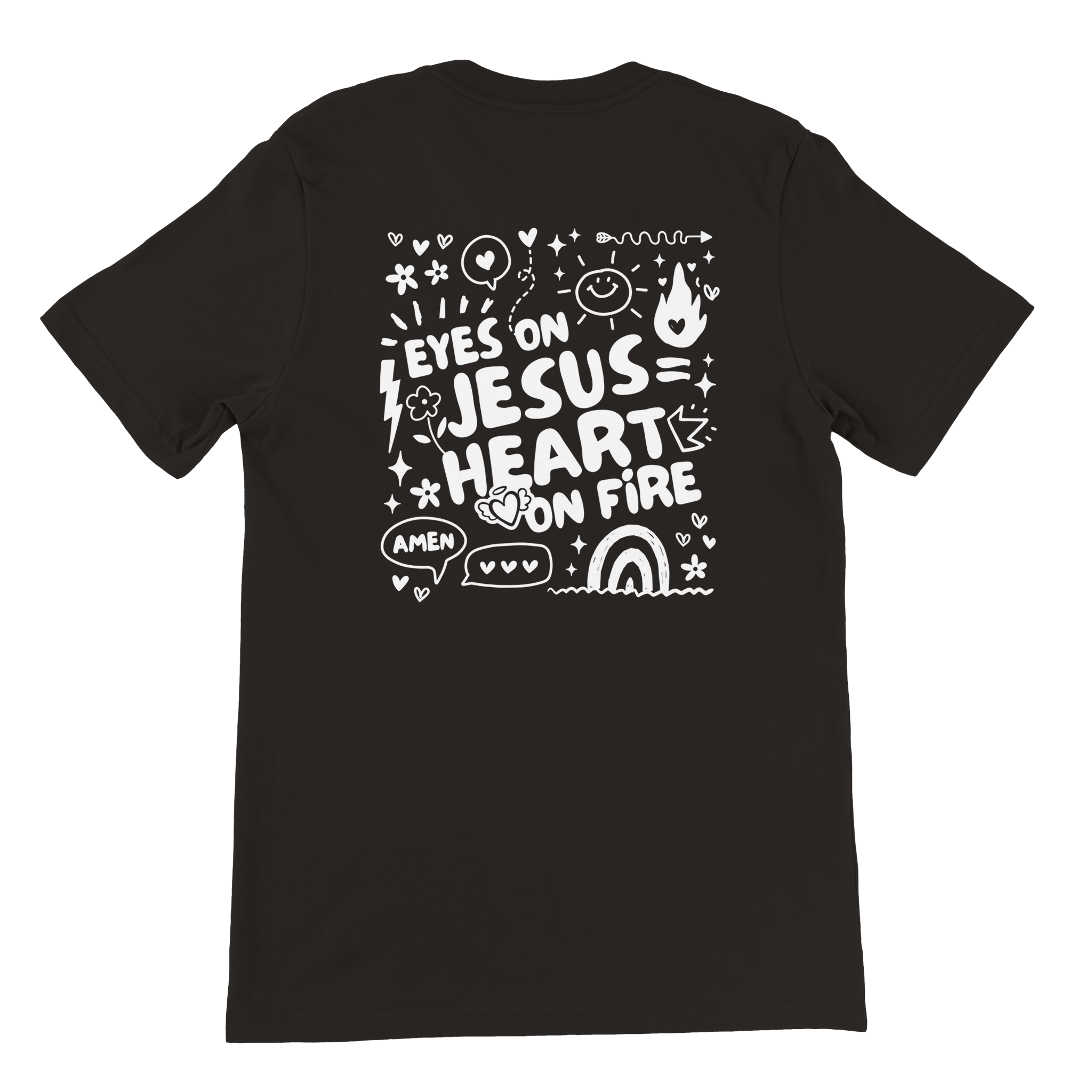 ''EYES ON JESUS'' T-SHIRT