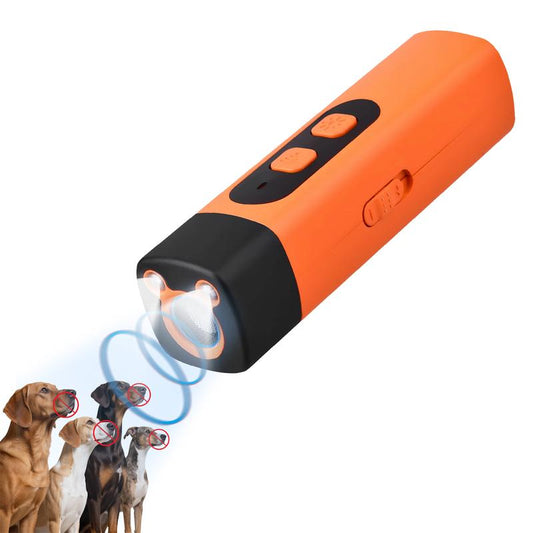 Stop Blaffen Direct – Professionele Ultrasone Hondenblaffer met LED, 30 m Bereik & Oplaadbaar